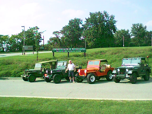 Dad and All of His Jeeps